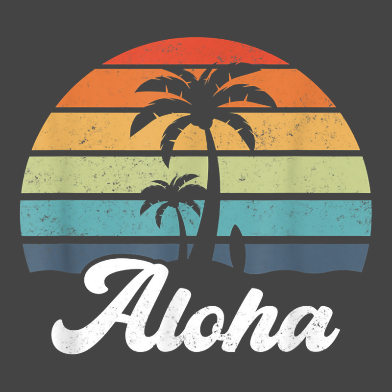 Aloha Hawaii Hawaiian Island Shirt Palm Beach Surfboard Surf T Shirt Basic T-shirt by cm-arts | Artistshot