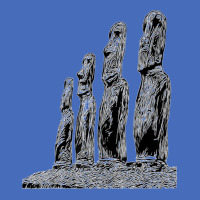 Easter Island Moai Statue Monolith World Mystery Basic T-shirt | Artistshot