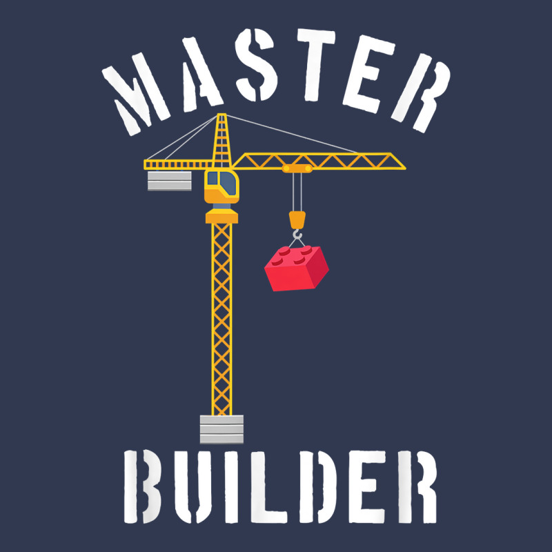 Master Builder Engineer Construction Building Blocks Bricks Basic T-shirt | Artistshot