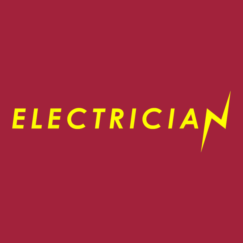 Electrician Flash Thunderbolt Funny Superhero Electricians Basic T-shirt | Artistshot