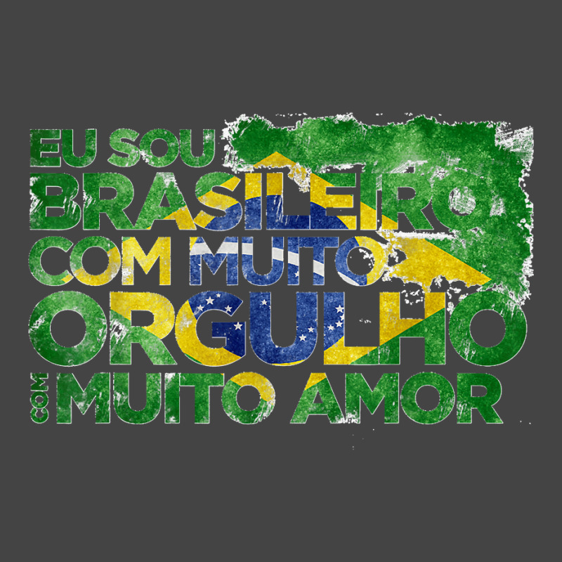 Brasileiro Com Muito Orgulho Com Muito Amor Brazil Flag T Shirt Basic T-shirt by SteveMartindale | Artistshot