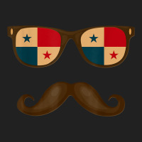 Panamanian Flag Sunglasses Moustaches T Shirt Panama Tee Basic T-shirt | Artistshot