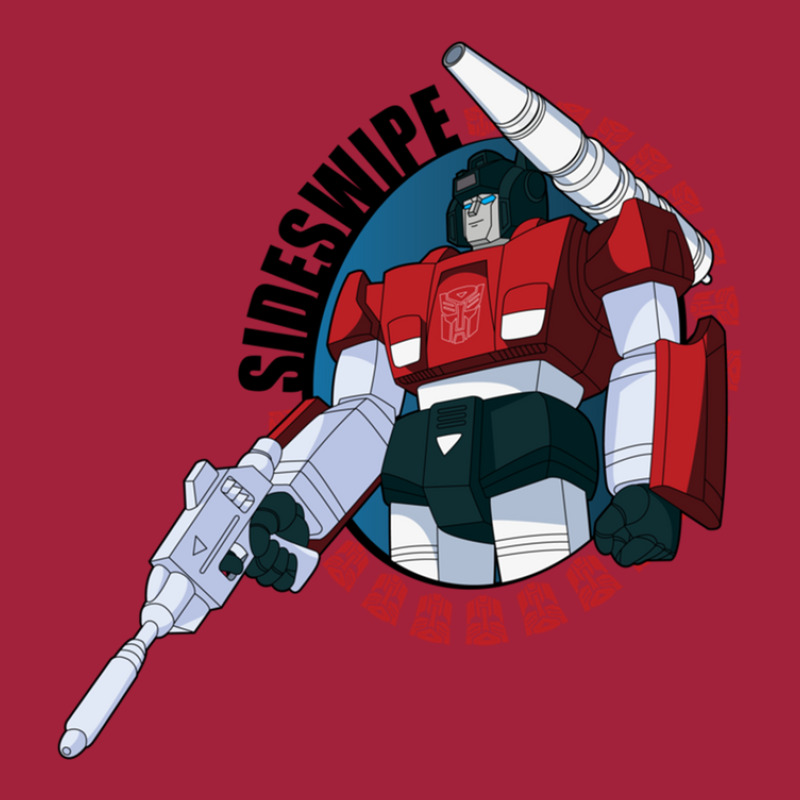 Sideswipe (back) Basic T-shirt by MarshaleenAnnetteHammer | Artistshot