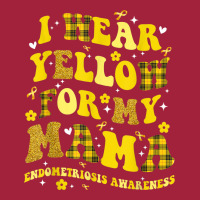 I Wear Yellow For My Mama Endometriosis Awareness Basic T-shirt | Artistshot