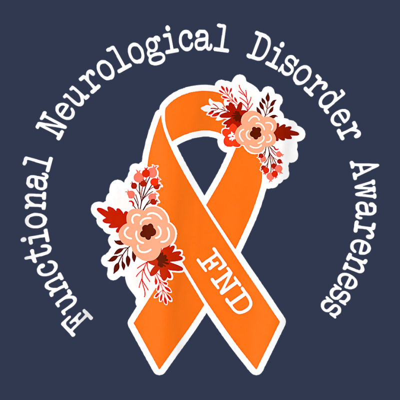 Functional Neurological Disorder Awareness Fnd Orange Ribbon T Shirt Basic T-shirt by cm-arts | Artistshot