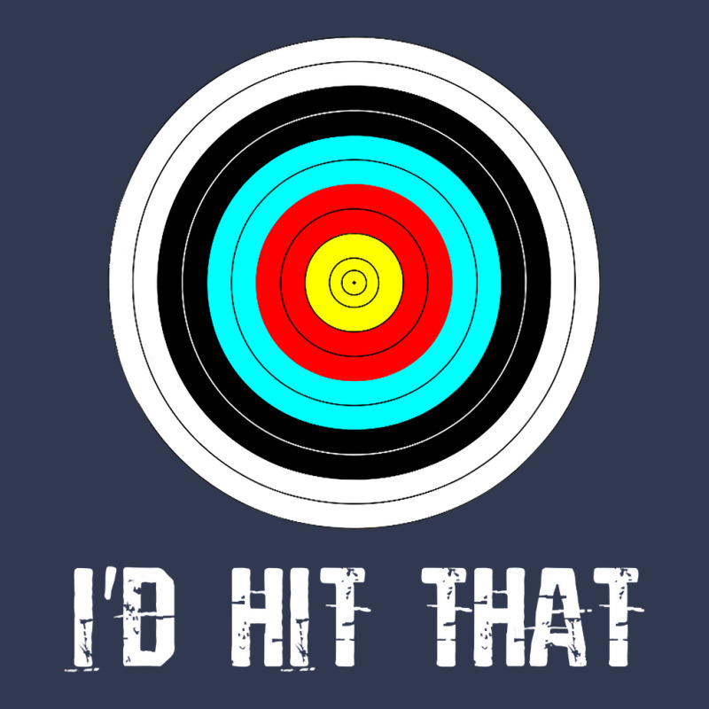 I'd Hit That Archery Shooting Target Funny Basic T-shirt | Artistshot