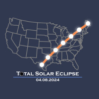 America Totality Total Solar Eclipse April 8 2024 T Shirt Basic Youth T-shirt | Artistshot