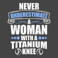 Woman With A Titanium Knee Replacement Knee Surgery New Knee Basic Youth T-shirt | Artistshot