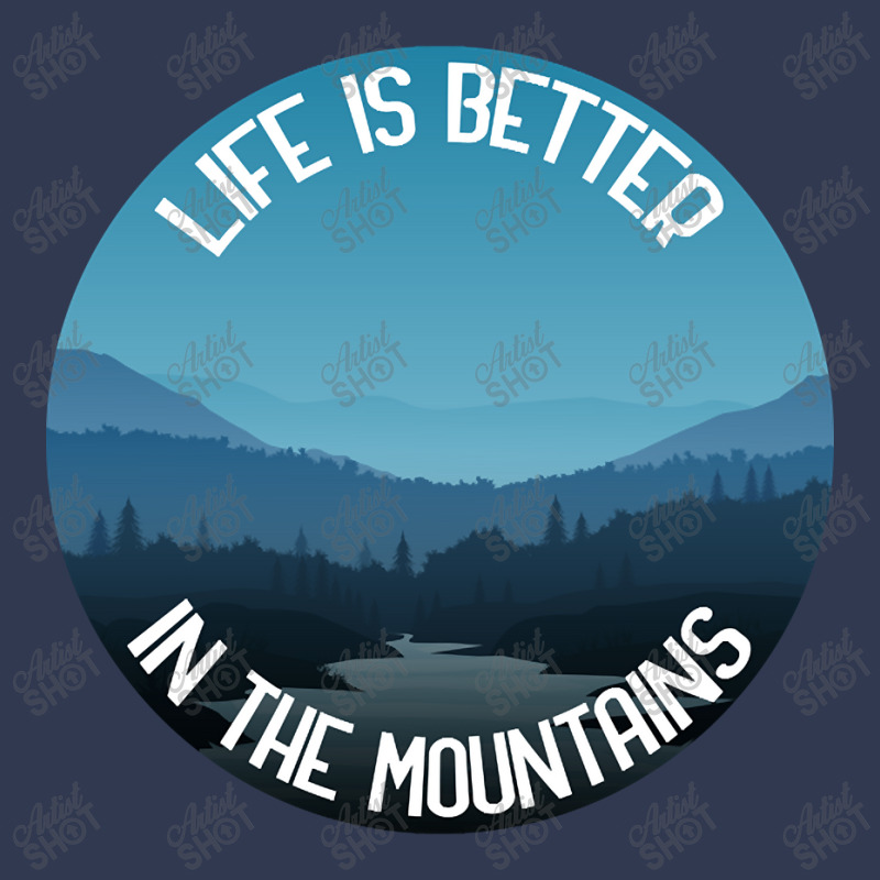 Life Is Better In The Mountains Basic Youth T-shirt by macklinsampson | Artistshot