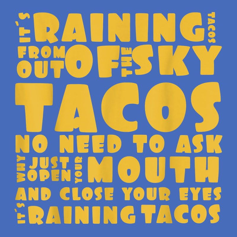 Funny Its Raining Tacos For Men Women & Kids T Shirt Basic Youth T-shirt | Artistshot