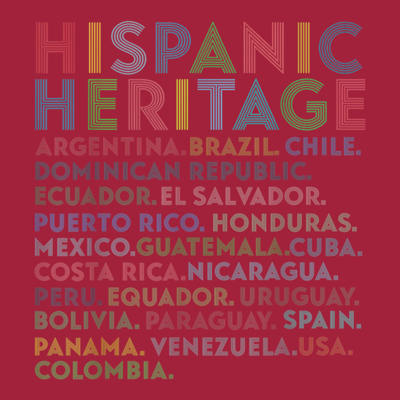 Latino Hispanic Heritage Latin Countries Month Retro Vintage T Shirt Basic Youth T-shirt by cm-arts | Artistshot