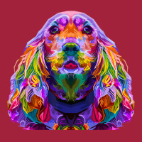 English Cocker Spaniel Pop Art Portrait Dog Owner T Shirt Basic Youth T-shirt | Artistshot