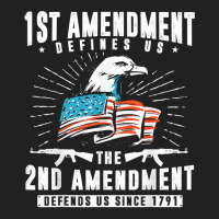 First Amendment Defines Us   The Second Defends Us T Shirt Basic Youth T-shirt | Artistshot