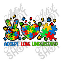 Accept Love Understand Autism Raglan Crop Top | Artistshot