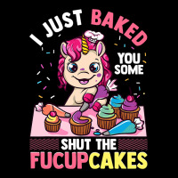 I Just Baked You Some Shut The Fucupcakes Unicorn  Men's 3/4 Sleeve Pajama Set | Artistshot