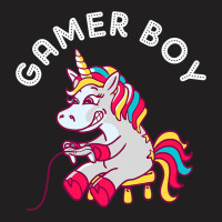 Gamer Boy Unicorn Gaming Cute Video Game T-shirt | Artistshot