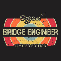 Funny Job Title Worker Retro Vintage Bridge Engine T-shirt | Artistshot