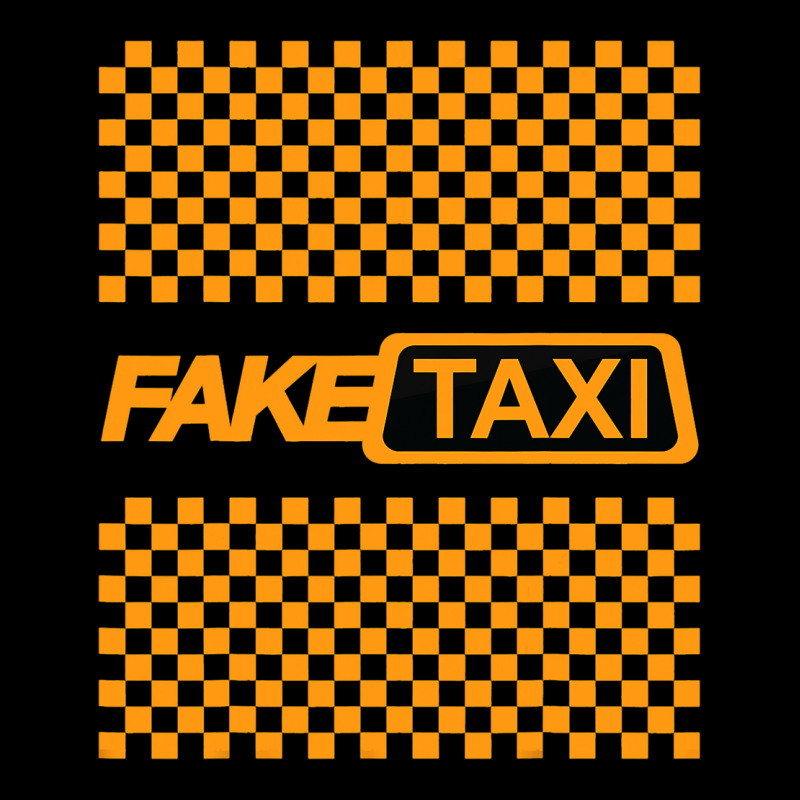 Funny Fake Taxi Yellow Cab Driver Cropped Sweater by GARYYATES | Artistshot