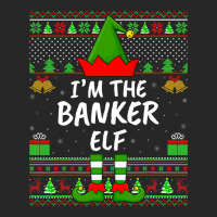 Funny Family Matching Ugly Im The Banker Elf Chris Men's T-shirt Pajama Set | Artistshot