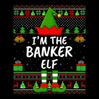 Funny Family Matching Ugly Im The Banker Elf Chris Men's Long Sleeve Pajama Set | Artistshot