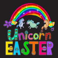 Funny Family Unicorn Kids Easter Egg Hunt For Unic T-shirt | Artistshot