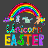 Funny Family Unicorn Kids Easter Egg Hunt For Unic Vintage T-shirt | Artistshot