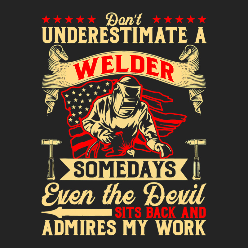 Funny Saying Welding Strong Welder Patriotic Usa U 3/4 Sleeve Shirt | Artistshot