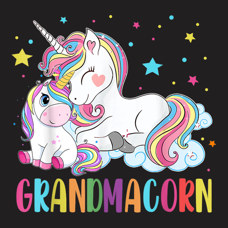 Grandmacorn Unicorn Costume Grandma Mom Mothers Da T-shirt | Artistshot