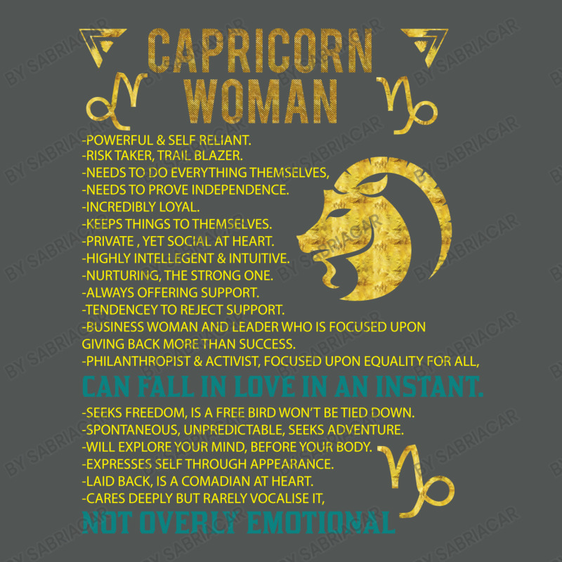 Capricorn Woman Classic T-shirt by SabriAcar | Artistshot