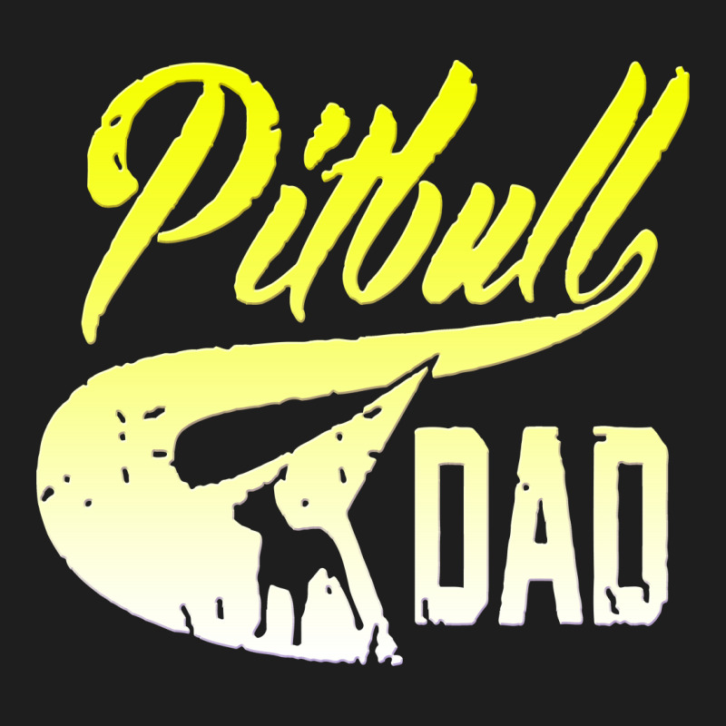 Pitbull Dad Classic T-shirt | Artistshot