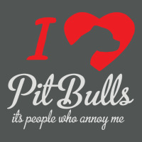 I Love Pitbulls Its People That Annoy Me Classic T-shirt | Artistshot