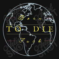 Borntodie  Globe Earth Mapping Graphic T-shirt | Artistshot