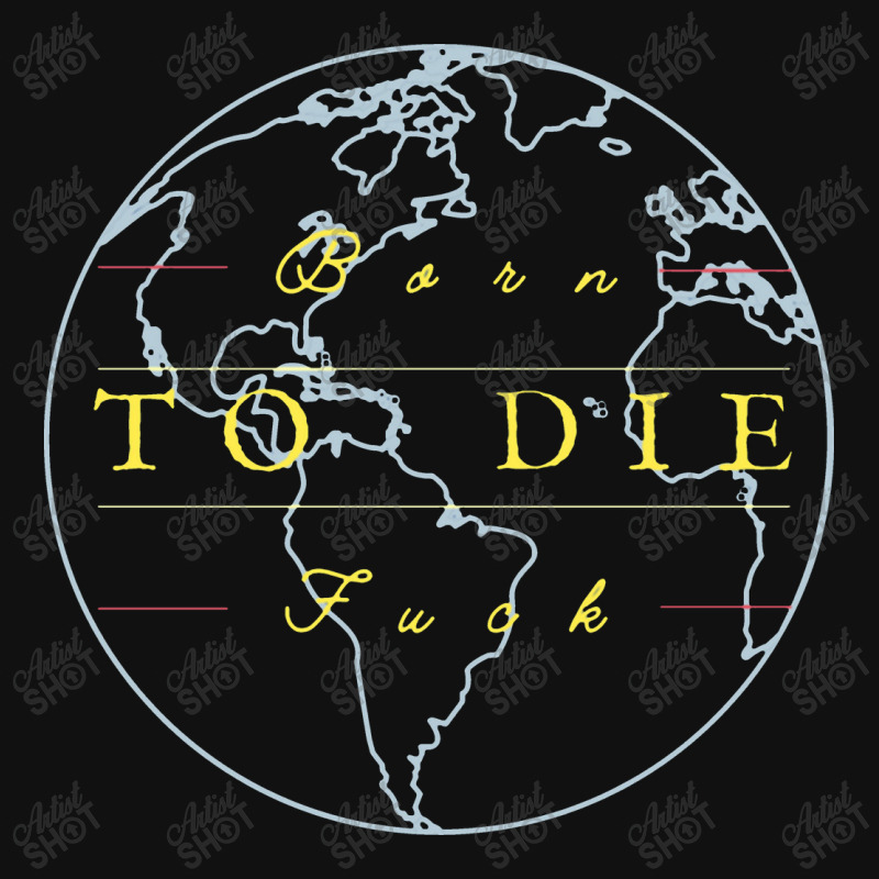 Borntodie  Globe Earth Mapping Graphic T-shirt | Artistshot