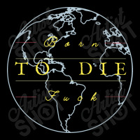 Borntodie  Globe Earth Mapping Pocket T-shirt | Artistshot