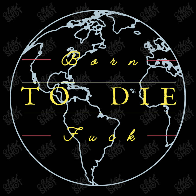 Borntodie  Globe Earth Mapping Pocket T-shirt | Artistshot