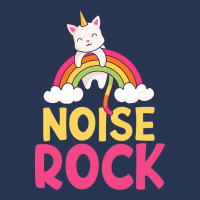 Funny Colorful Noise Rock Rainbow Cat Unicorn Unic Men Denim Jacket | Artistshot