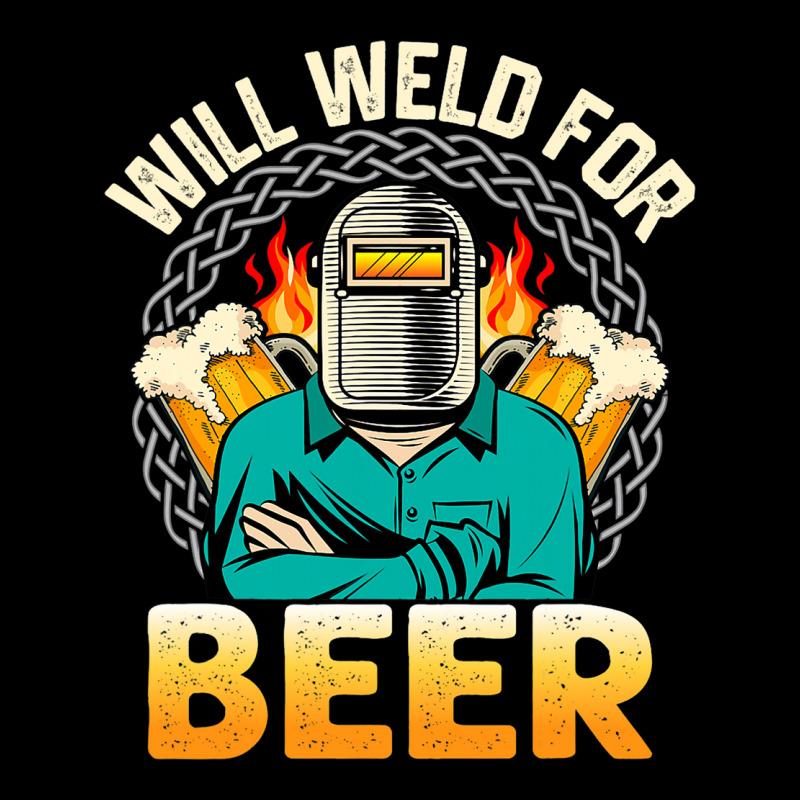 Funny Saying Welding Strong Welder Weld For Beer Men's Long Sleeve Pajama Set | Artistshot