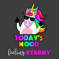 Funny Unicorn Todays Mood Feeling Stabby Sarcastic Men's Polo Shirt | Artistshot