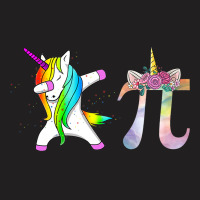 Happy Pi Day Funny Unicorn Dabbing Math For Girls T-shirt | Artistshot