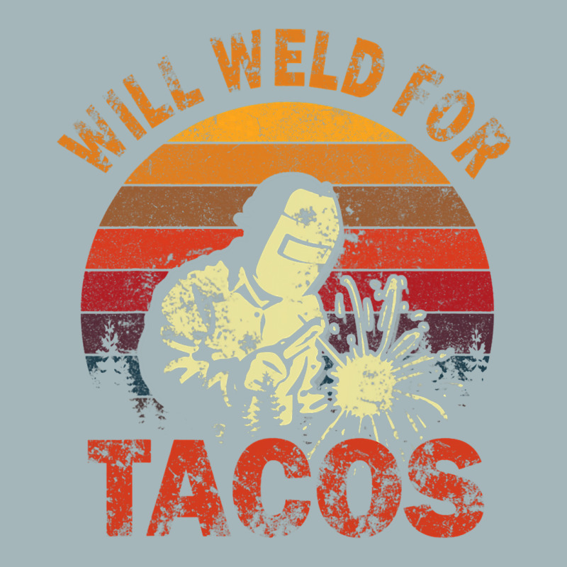 Funny Will Weld For Tacos Mexican Food Lover Welde Unisex Sherpa-lined Denim Jacket | Artistshot