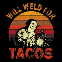 Funny Will Weld For Tacos Mexican Food Lover Welde V-neck Tee | Artistshot