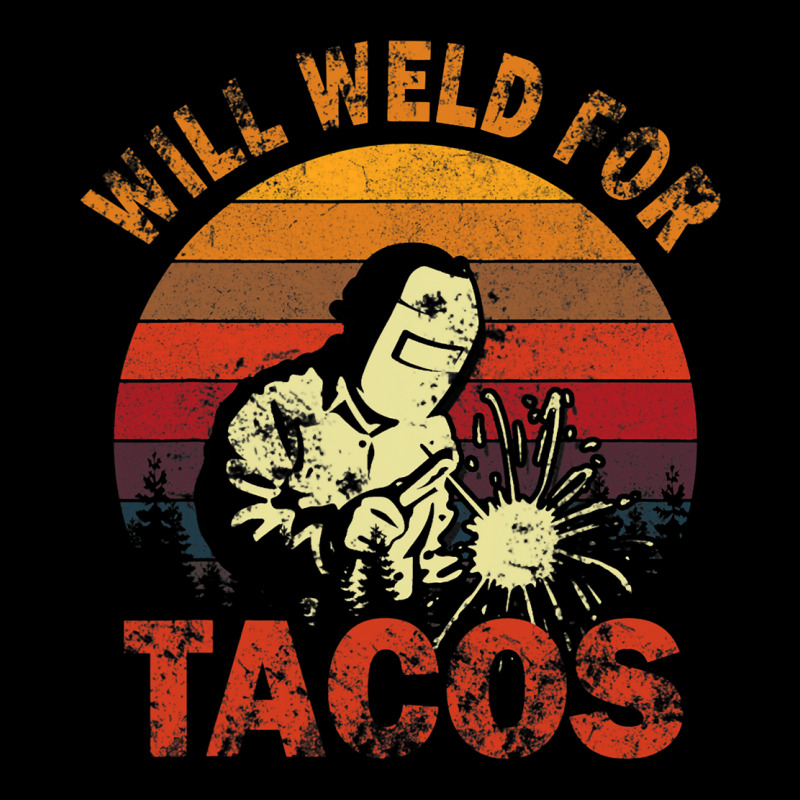 Funny Will Weld For Tacos Mexican Food Lover Welde V-neck Tee | Artistshot