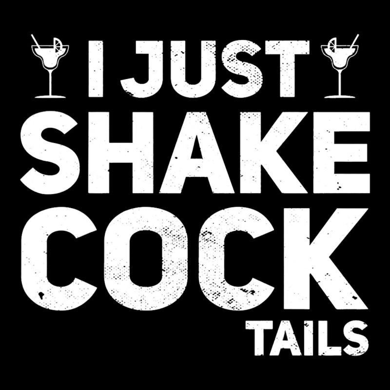 I Just Shake Cocktails Bartender Bar Bartending Ba V-neck Tee | Artistshot