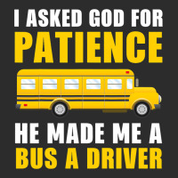 I Asked God For Patience Funny School Bus Driver M Exclusive T-shirt | Artistshot