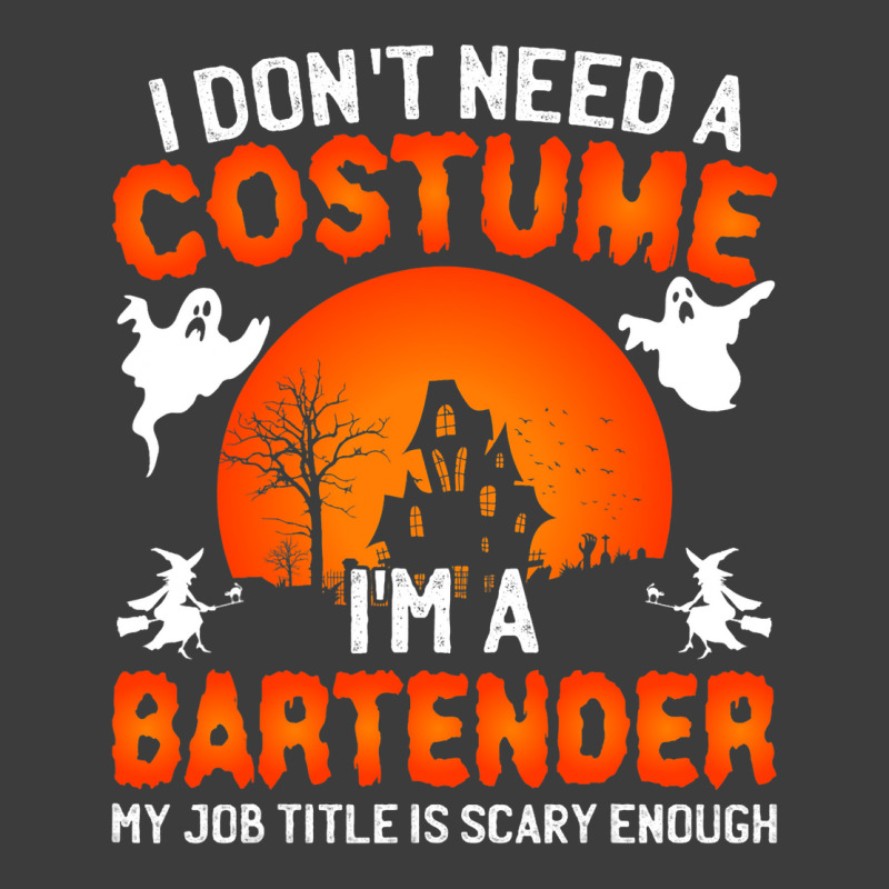 I Dont Need A Costume Im A Bartender Funny Scary H Men's Polo Shirt | Artistshot