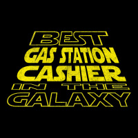 Gas Station Cashier Funny Space Backside Design Men's 3/4 Sleeve Pajama Set | Artistshot