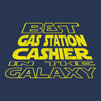 Gas Station Cashier Funny Space Backside Design Men Denim Jacket | Artistshot