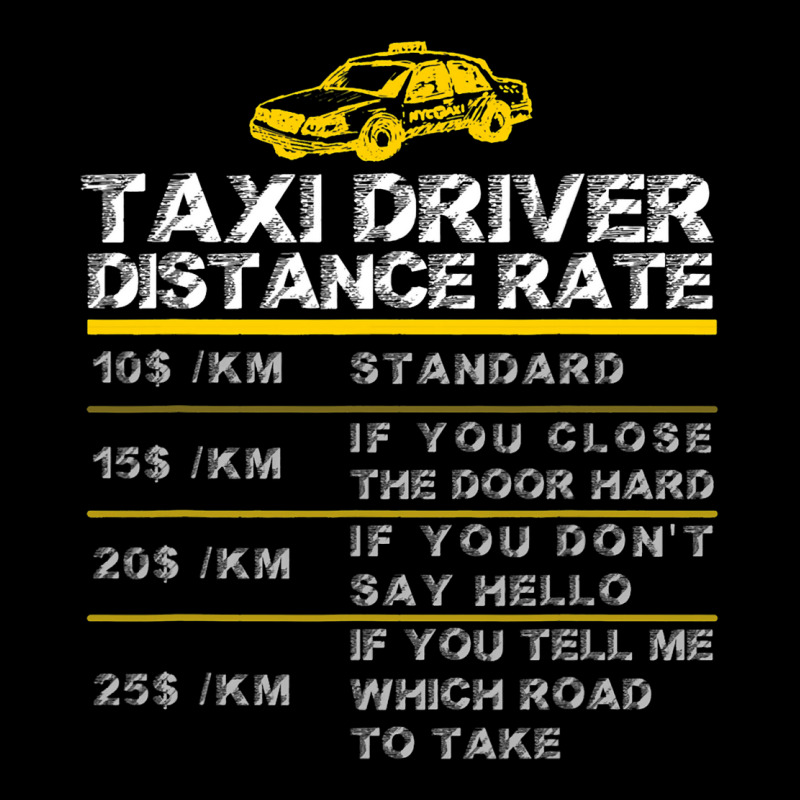 Funny Taxi Cab Driver Vintage Checker Gift For Dad Maternity Scoop Neck T-shirt by MICHAELPHILBECK | Artistshot