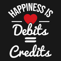 Happiness Is Debits Credits Accountant Bookkeeper  Flannel Shirt | Artistshot