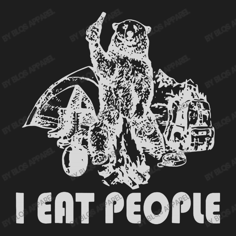 I Eat People Bear Classic T-shirt by BLQS Apparel | Artistshot